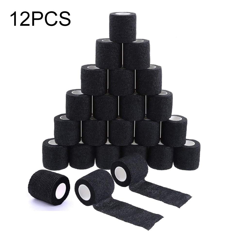 Amazon | 12個いり タトゥーグリップカバー 5cm x 4.5m使い捨て